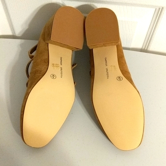 Chinese Laundry Suede 3 Strap Mary Janes size 9 - Picture 5 of 7